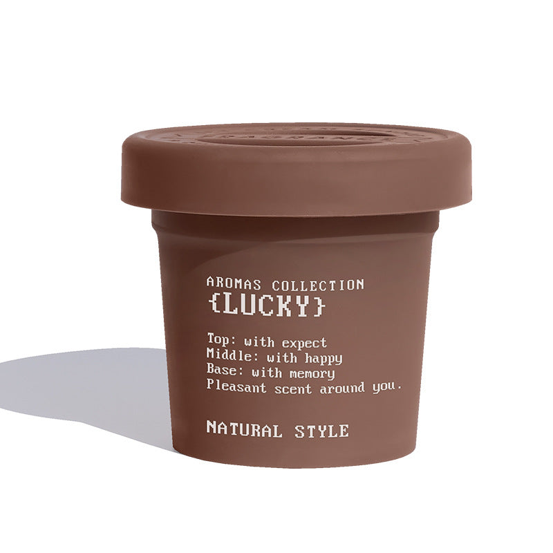 Air freshening gel in Earl Grey Tea scent. A long-lasting odor eliminator for bathrooms and closets, providing a sophisticated, citrus-tinged aroma.