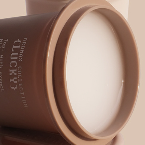 Close-up detail of the air freshening gel, showing its fresh, translucent substance that slowly releases odor-eliminating fragrance over time.
