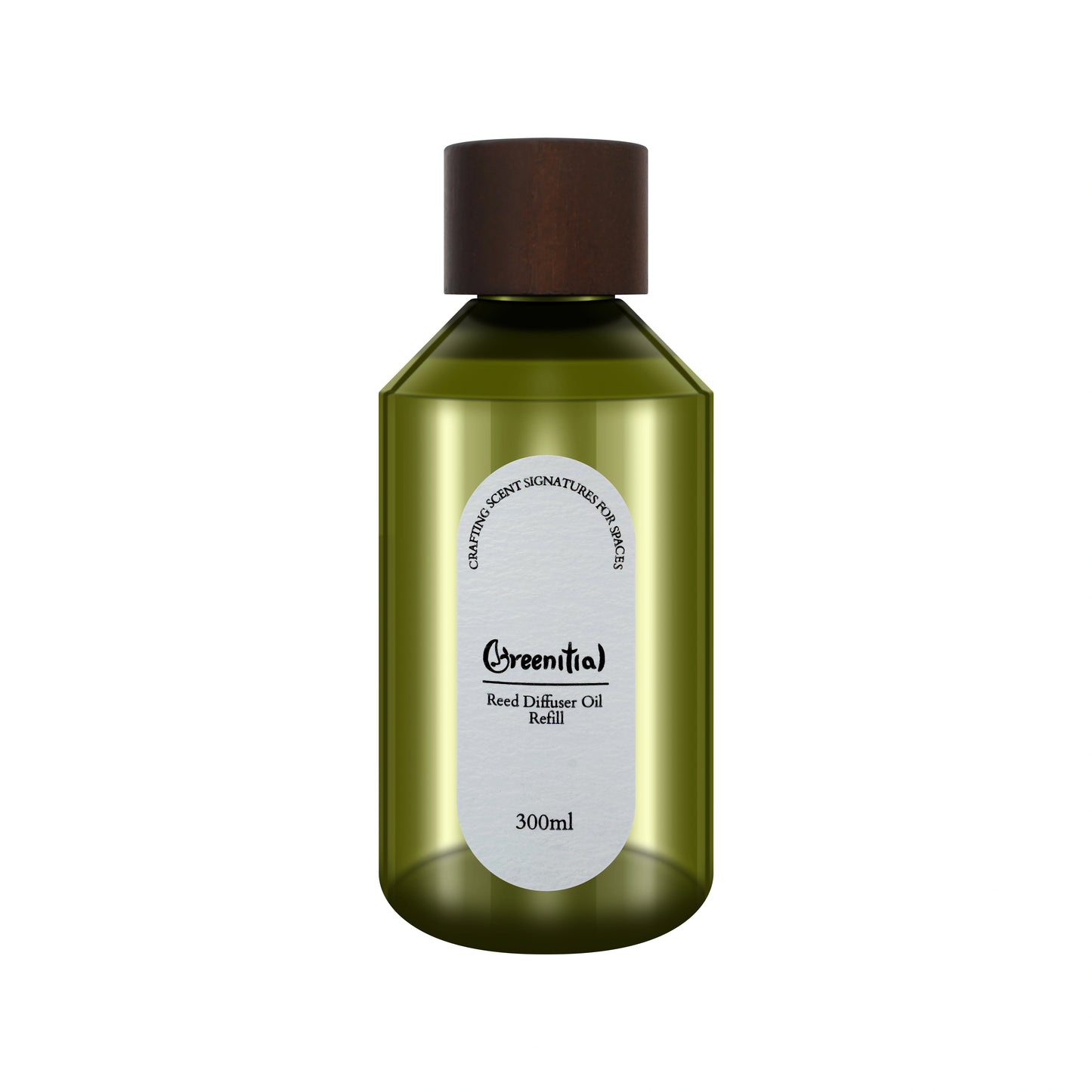 Bottle of Honey & Currant Leaves reed diffuser refill oil. Long-lasting fragrance for refreshing your home.