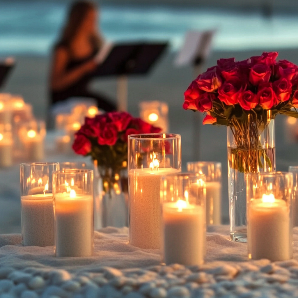 Greenitial Unscented Sand Candle