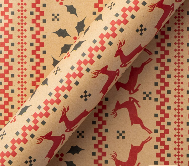 Holiday Wrapping Paper(2 sheets)