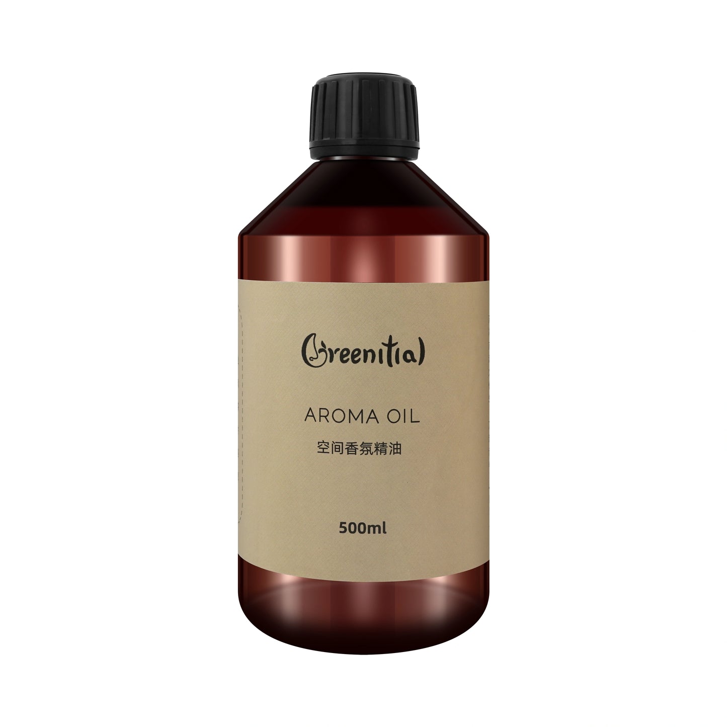Bottle of Honey & Currant Leaves aroma oil. Long-lasting fragrance for refreshing your commercial spaces.