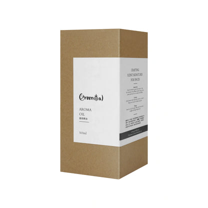 Packaging for the aroma oil bottle. Simple and secure.