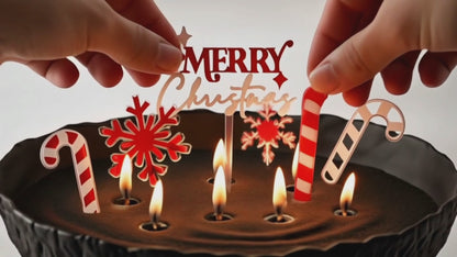 Sand Candle DIY Kit for Christmas Decor, Gifts