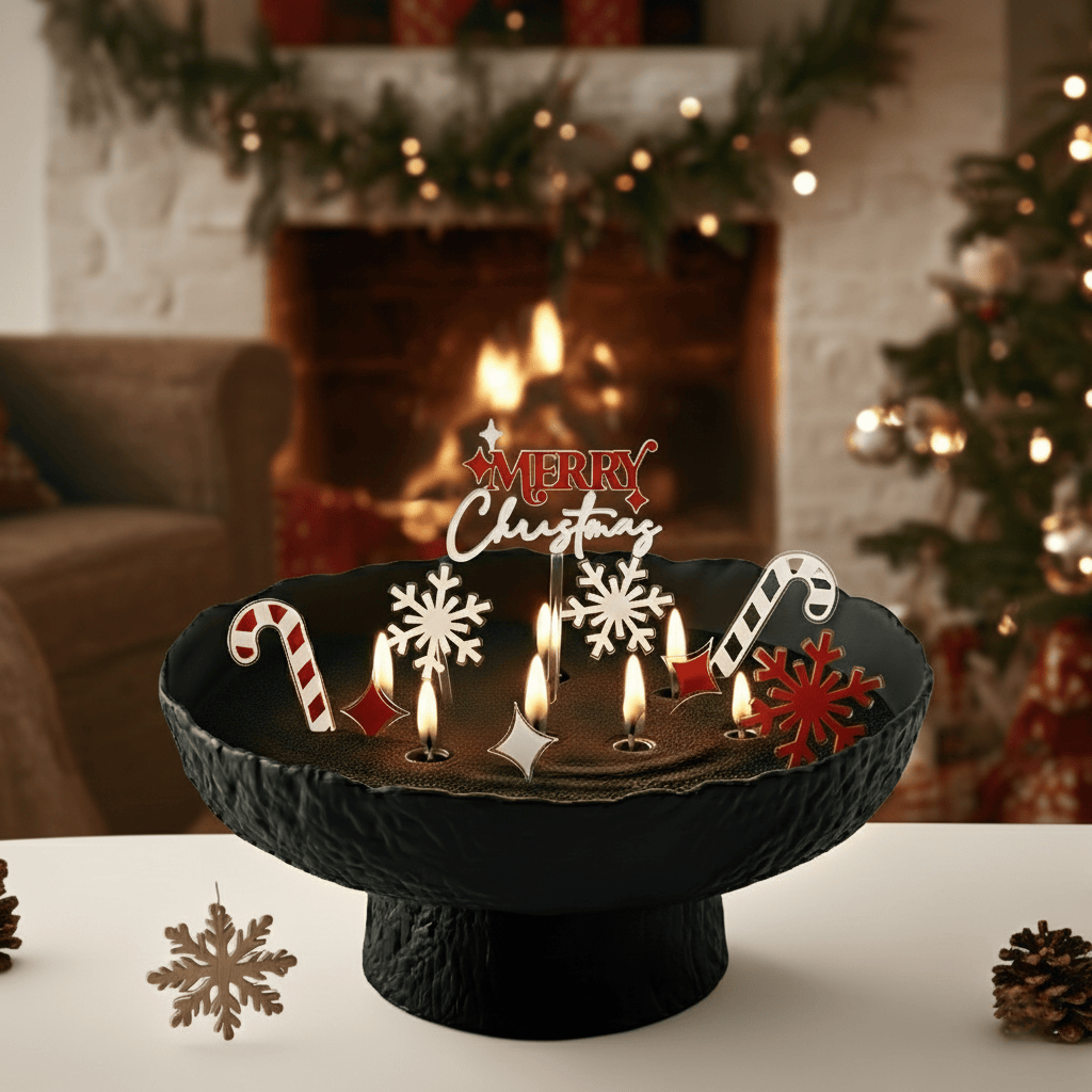 Sand Candle DIY Kit for Christmas Decor, Gifts